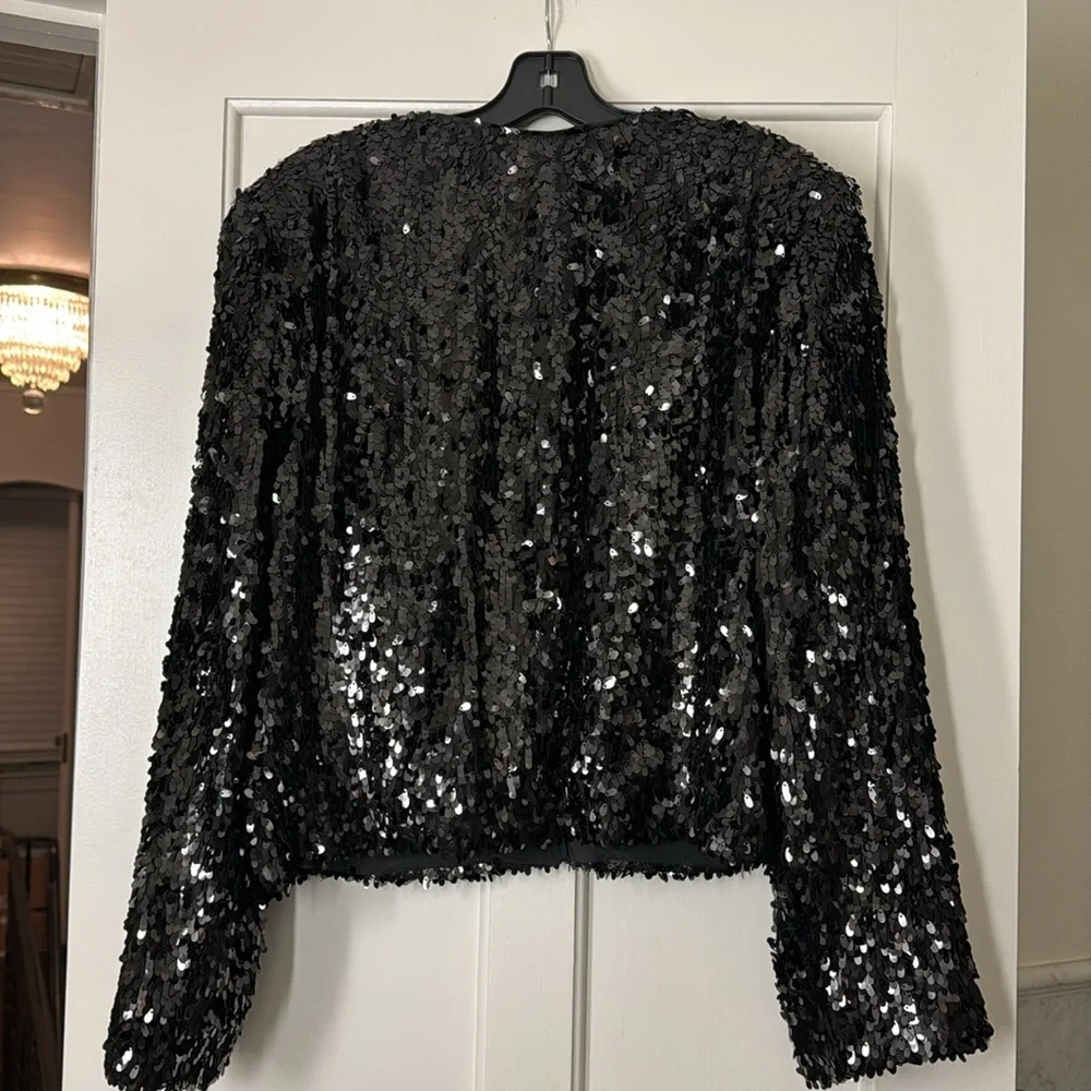 J.Crew Collection sequin lady jacket BV212